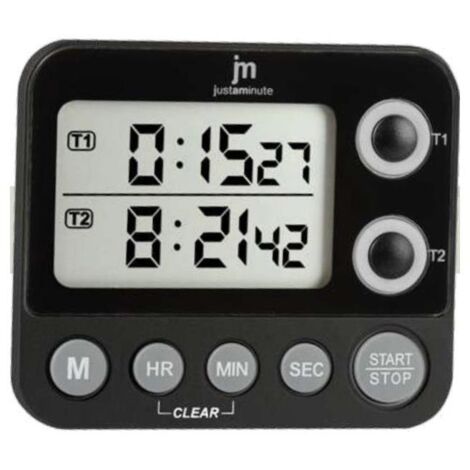 Lowell JT 5413N timer da cucina Timer da cucina digitale Nero