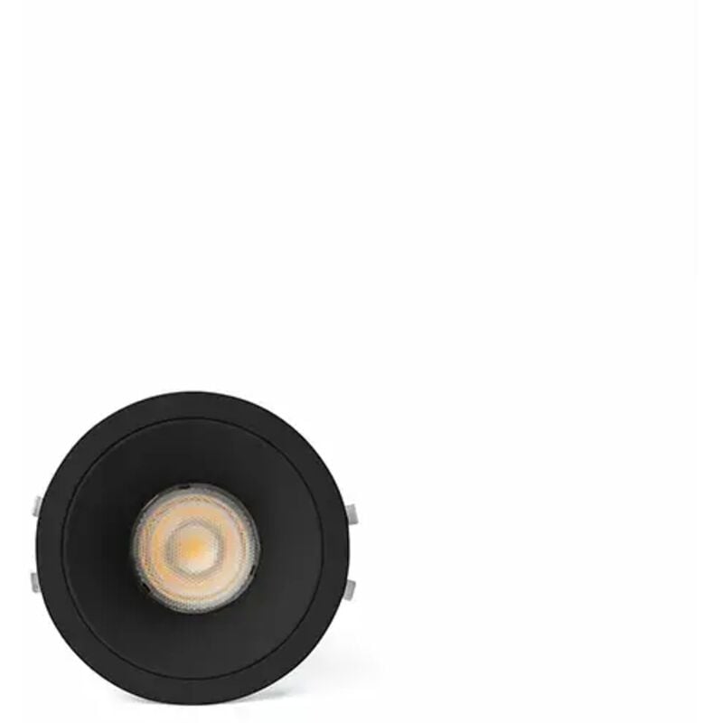 Lox encastrable orientable noir led 3000K 36° 43883