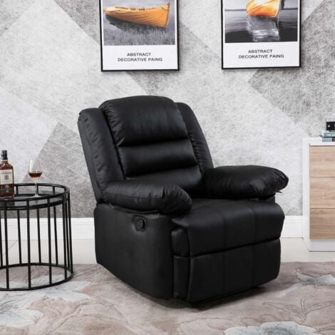 Black store rocker recliner