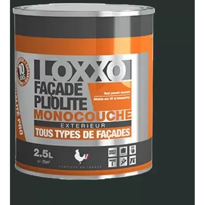 Peinture Façade Pliolite 2,5L Anthracite 2,5 l - Loxxo