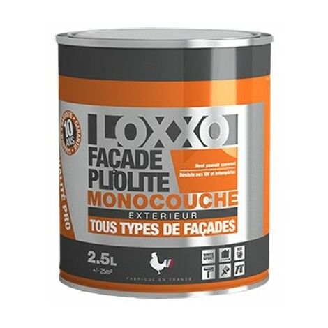 LOXXO Peinture Façade Pliolite 2,5L Blanc - 2,5 L