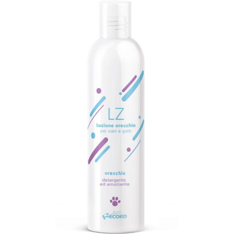 Lozione per le orecchie emollienti e detergente per cani e gatti 125 ml