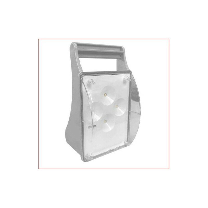 Cooper - Lampe portable type locaux techniques - 100-50% LEDs - bat Ni-Mh