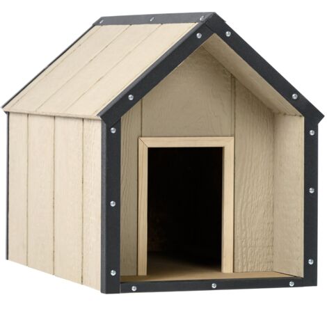 LP SmartSide Niche pour chien - Chenil pour petits chiens, 48 x 74 x H58 cm, Taille S - TIMBELA M970-1