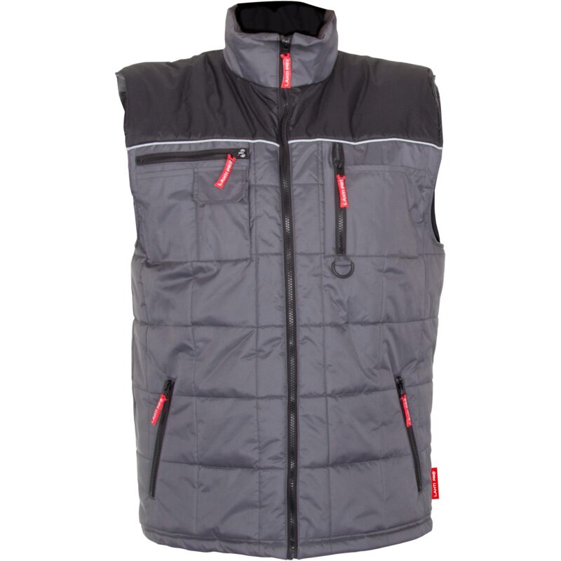 Lahti Pro Bezrękawnik Ocieplany gilet gris taille S