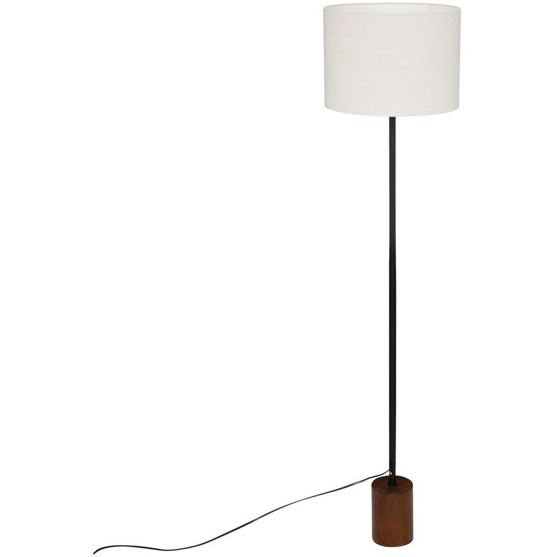 Image of Lampada da terra verticale aurea h147cm Atmosphera créateur d'intérieur - Bianco