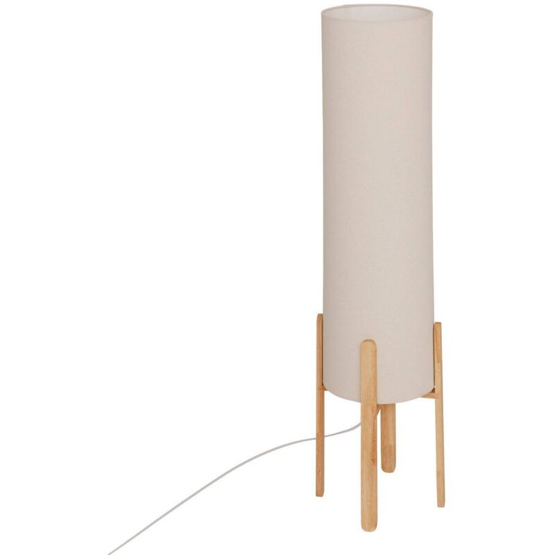 Atmosphera - Gerade Sektor-Stehleuchte Rafa Beige H107cm Créateur D'intérieur