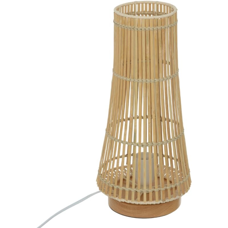 Atmosphera - Lampe Mahe H38cm beige créateur d'intérieur