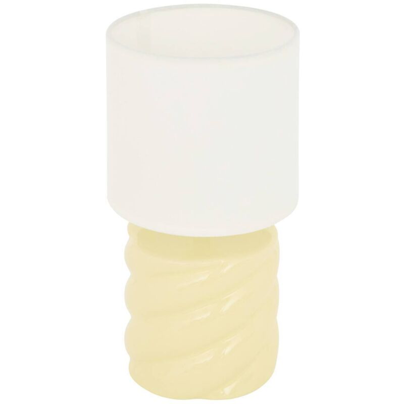 Lampe Noly H27cm jaune poussin - Atmosphera créateur d'intérieur