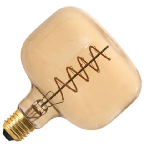 Lpe déco OVALE E27 LED 3,5W 2200K 190lm Cl. Enrg G 25000H dimmable ambrée ARIC 20110