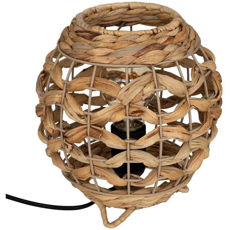 Atmosphera - Lampe Sand H20cm beige créateur d'intérieur