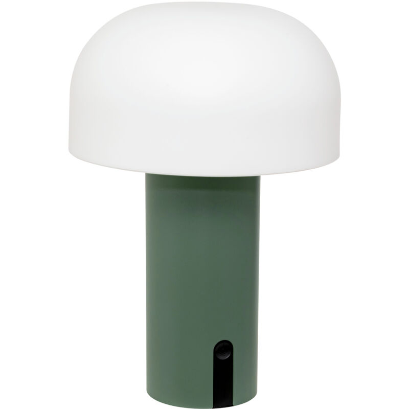 Lampe extérieure, métal vert, jany, 22 cm