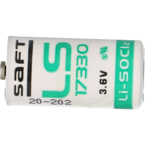 LS-17330 Saft Lithium Batterie 3,6 V 2,1 Ah 2/3 A 7,65Wh