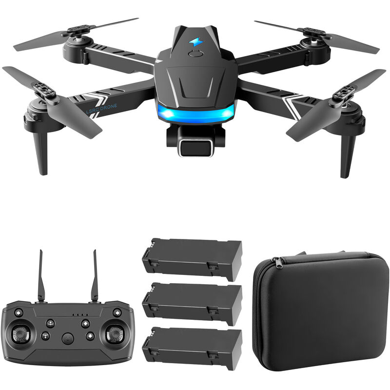 

LS-878 RC Drone para principiantes Mini plegable Altitude Hold Quadcopter RC Toy Drone para ninos con modo sin cabeza Retorno de una tecla con bolsa