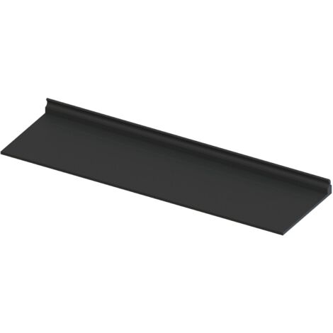 L&S Ablage passend zu Wandleuchte Sign, Ablage 284mm, Aluminium schwarz