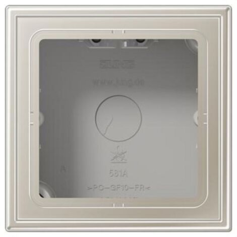 LS CUBE  Scatola da superficie 1 elemento in acciaio JUNG ES2581A-L