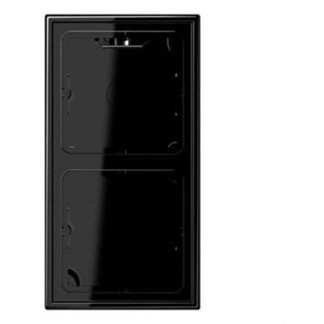 LS CUBE  Scatola da superficie 2 elementi nera JUNG LS582ASW
