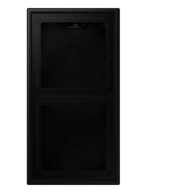 Ls cube Surface box 2 éléments noir mat Jung LS582ASWM