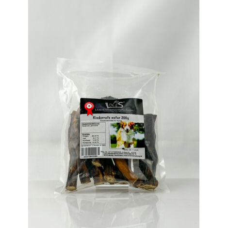 L&S Hundesnack Rinderrute natur 200 g Soft Snack