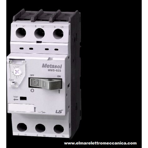 LS INDUSTRIAL SYSTEM MMS32S 8-10 A Interruttore Salvamotore Magnetotermico