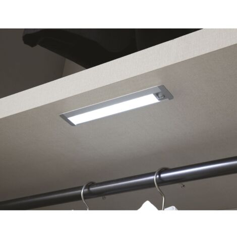 L&S Led Einbauleuchte Venice DualColor 195 mm Aluminium mit Bewegungsmelder und DualColor-Technik -, 3000K/4000K, schräger Lichtabstrahlung, Aluminium