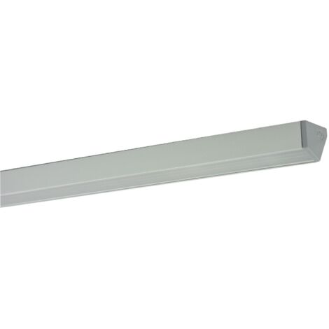 L&S Leuchte Lugano DualColor 1200mm Unterbauleuchte aus Aluminium alufarbig