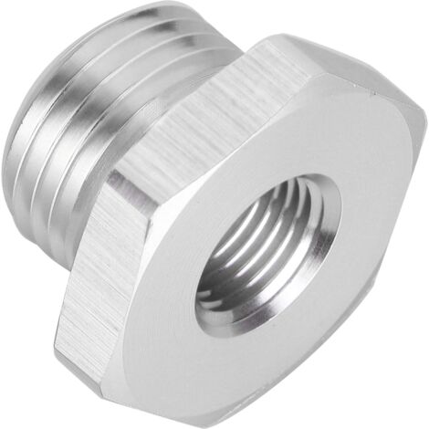ls swap,Ls Öldruck Adapter,M16 1,5 Adapter auf 1/8 NPT,Kraftstoffleck-Detektoren für Kraftfahrzeuge,Öldruck Sensor Adapter M16x 1,5 Bis 1/8 NPT Aluminium-Fitting für Motoren der GM