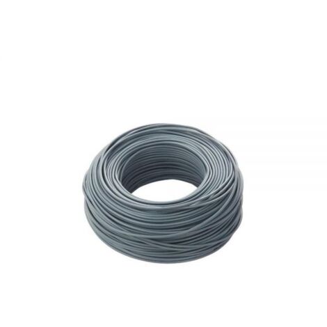 LTC MT100 Cavo Elettrico Unipolare Filo Rame cordina 1,5mm GRIGIO CPR FS17 per Impianti elettrici