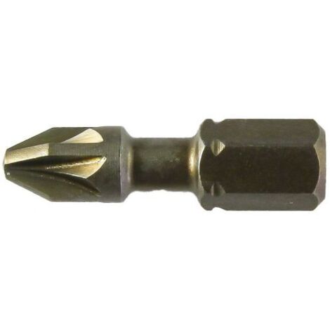 LTI INSERTO POZIDRIV 25 MM COPPIE ELEVATE PZ2 10 PZ