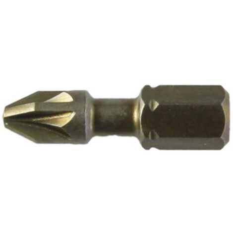 LTI INSERTO POZIDRIV 25 MM COPPIE ELEVATE PZ2- 10,0 pz