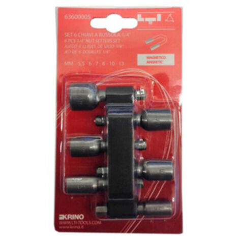 LTI SET 6 INSERTI A BUSSOLA MAGNETICI- 1,0 confezione