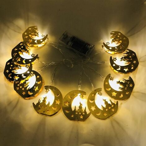 woyada Guirlande lumineuse à LED sur le thème du Ramadan - Style