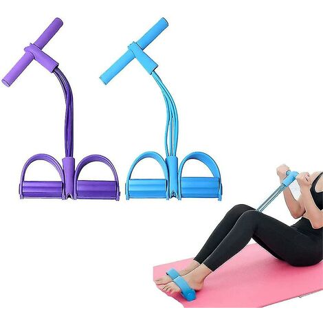 LTS FAFA 2 Pièces Multifonction Tension Corde Pédale Résistance Bande Musculation