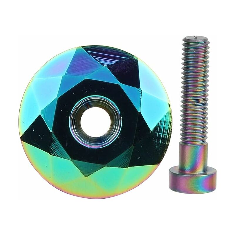 2pcs Tappo stelo della cuffia della bicicletta