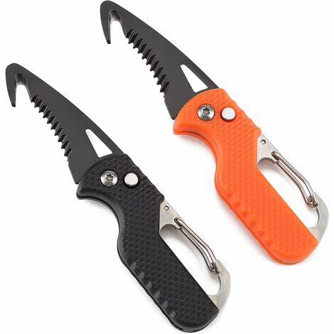 Mini Cutter - Ouverture de colis - Mini couteau pliable et ouvreur de  cadeau - Porte-clés pratique