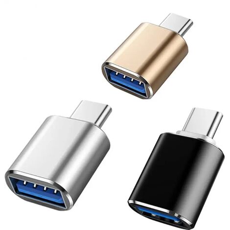 axGear Convertisseur adaptateur USB-C femelle vers USB 3.0 mâle Type C vers  USB 3 F / M 