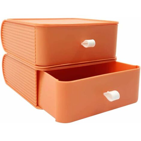 1 Pièce Organisateur De Tiroir, Petit Cabinet De Stockage De Bureau De Type  Tiroir, Petite Boîte De Rangement En Plastique À Plusieurs Couches, Boîte  De Rangement De Papeterie À Domicile, Organisateur De