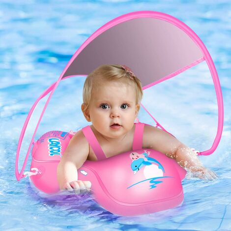 Free Swimming Baby Bouee Bebe Anneau de Bain Bébé Bouee Piscine Enfant  Nouveau Bouée Bébé de 3 à 36 Mois