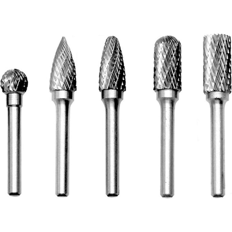 Carburo di tungsteno - Set di frese rotanti a