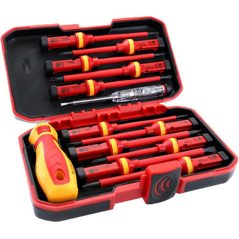 Set di cacciaviti isolati da 1000 v con cacciavite...