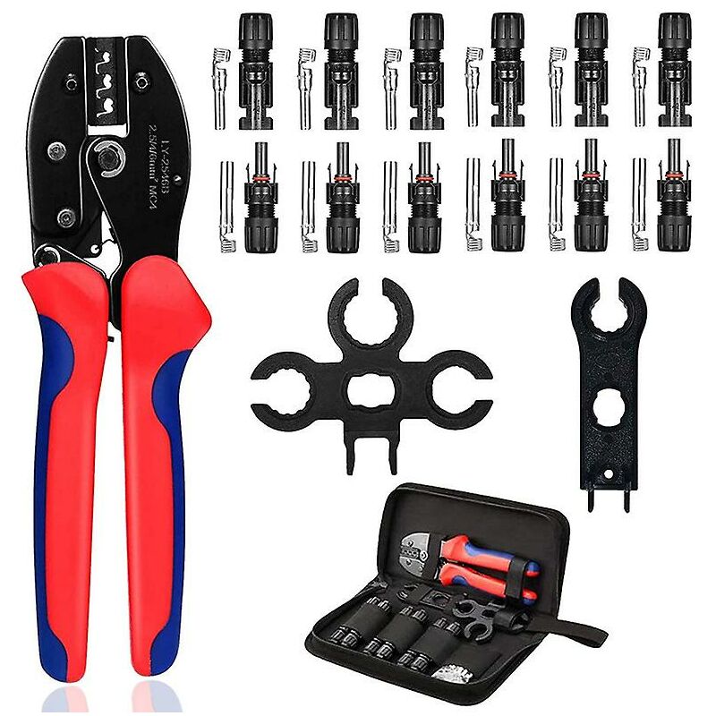 Kit di strumenti di crimpatura solare con cavo