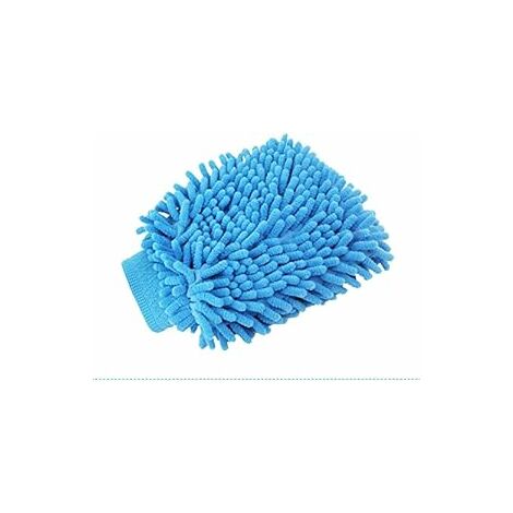 LTS FAFA Lot de 2 gants de lavage de voiture - Outils de nettoyage Gants de séchage de voiture Microfibre Chenille Lavable Doux Épais Soins de voiture Outils de nettoyage de voiture