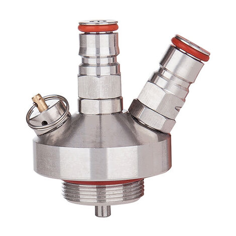 LTS FAFA Nouveau distributeur de robinet de fût en acier inoxydable 304 pour mini fût de bière artisanale growler Spear 2L/3.6L/4L/5L