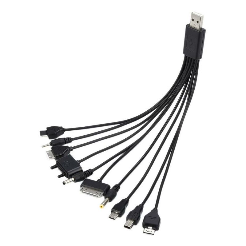 Caricabatterie multifunzione portatile 10 in 1