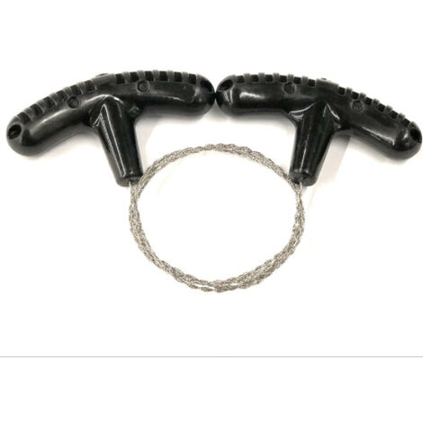 LTS FAFA Portable manuel manuel câble métallique tronçonneuse pratique Portable Kit de fil d'équipement de survie d'urgence pour voyage Camping randonnée