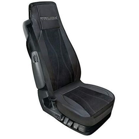 Luana, coprisedile in Skeentex per camion - Nero/Grigio