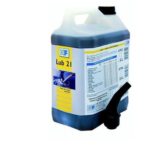 Lub 21- Fluide de coupe soluble universel 5L KF Industrie