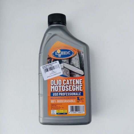 Lubex 1lt olio refrigerante protettivo per catena motosega scoppio ed elettrica