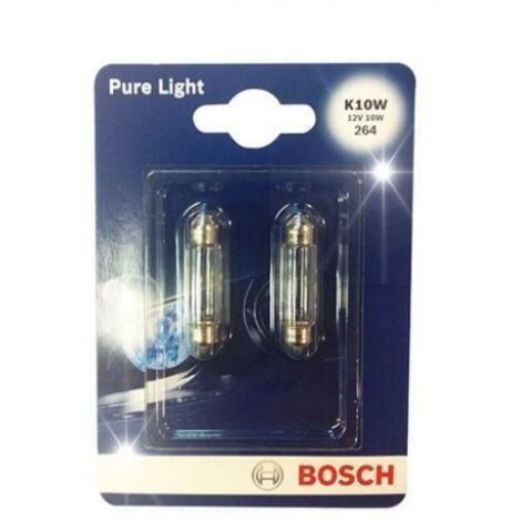 Lubex 2 lampen bosch k10w 014 12v 10w 1192
