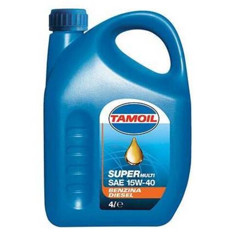 Lubex aceite lubricante 15w40 tamoil multifuel 4l 9565
